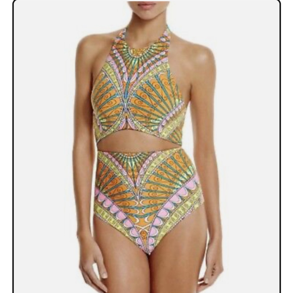 Trina Turk Vibrant Multicolor One-Piece Swimsuit